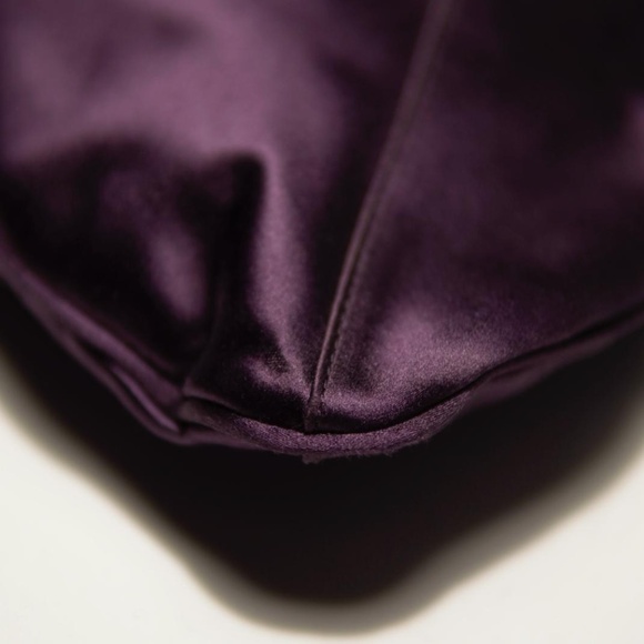 Tom Ford Yves Saint Laurent Purple Satin Mombosa Bag - Picture 3 of 12